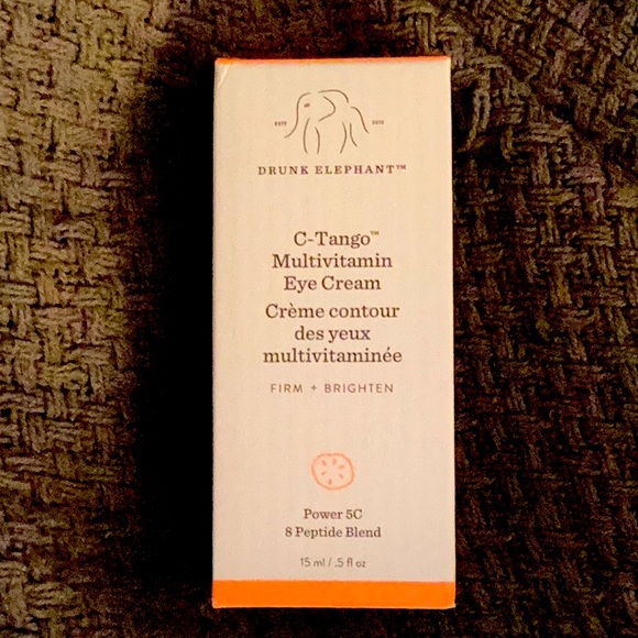 NWT DRUNK ELEPHANT C TANGO MULTIVITAMIN 8 PEPTIDE BRIGHTENING FIRMING EYE CREAM - Picture 5 of 6